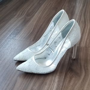 Nine West Lace Pumps Wedding Shoes